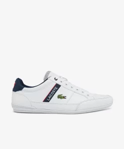 Lacoste Sneakers>Herren-Sneakers Chaymon Aus Textil Und Synthetik Wht/Nvy/Red 407