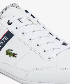 Lacoste Sneakers>Herren-Sneakers Chaymon Aus Textil Und Synthetik Wht/Nvy/Red 407