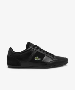 Lacoste Sneakers>Herren-Sneakers Chaymon Bl Aus Leder Und Synthetik Black / Black 02H