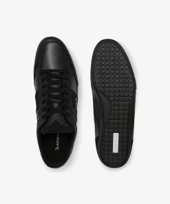 Lacoste Sneakers>Herren-Sneakers Chaymon Bl Aus Leder Und Synthetik Black / Black 02H