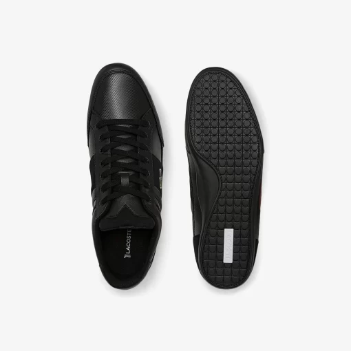 Lacoste Sneakers>Herren-Sneakers Chaymon Bl Aus Leder Und Synthetik Black / Black 02H