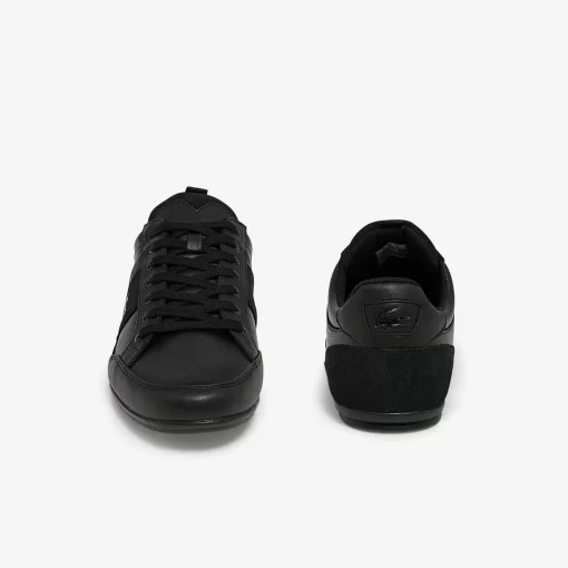 Lacoste Sneakers>Herren-Sneakers Chaymon Bl Aus Leder Und Synthetik Black / Black 02H