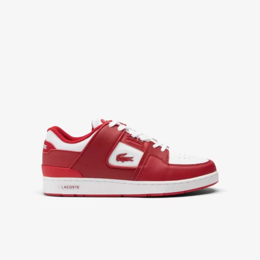 Lacoste Sneakers>Herren-Sneakers Court Cage Aus Leder Red/White 17K