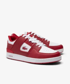 Lacoste Sneakers>Herren-Sneakers Court Cage Aus Leder Red/White 17K