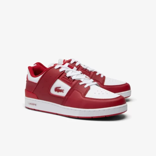 Lacoste Sneakers>Herren-Sneakers Court Cage Aus Leder Red/White 17K