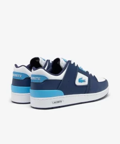 Lacoste Sneakers>Herren-Sneakers Court Cage Aus Leder Marineblau Weis 092