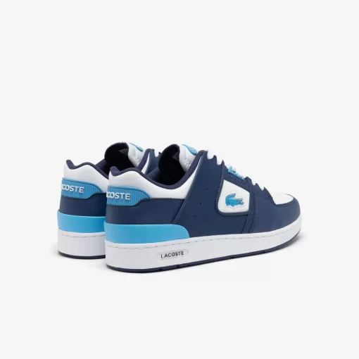 Lacoste Sneakers>Herren-Sneakers Court Cage Aus Leder Marineblau Weis 092