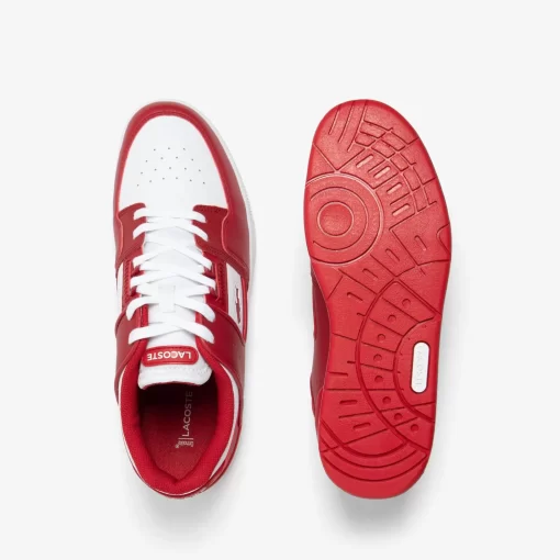 Lacoste Sneakers>Herren-Sneakers Court Cage Aus Leder Red/White 17K