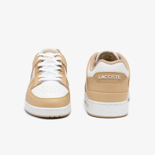 Lacoste Sneakers>Herren-Sneakers Court Cage Aus Leder Lt Brw/Wht Bw8