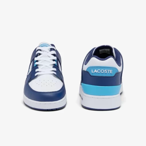 Lacoste Sneakers>Herren-Sneakers Court Cage Aus Leder Marineblau Weis 092