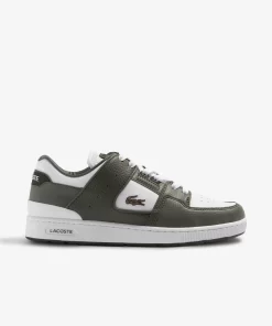 Lacoste Sneakers>Herren-Sneakers Court Cage Aus Leder Mit Ose Wht/Khk 2H4