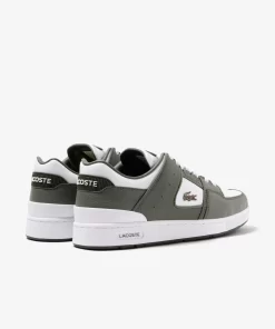 Lacoste Sneakers>Herren-Sneakers Court Cage Aus Leder Mit Ose Wht/Khk 2H4