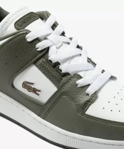 Lacoste Sneakers>Herren-Sneakers Court Cage Aus Leder Mit Ose Wht/Khk 2H4