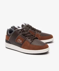 Lacoste Sneakers>Herren-Sneakers Court Cage Aus Verschiedenen Materialien Dk Brw/Blk 257