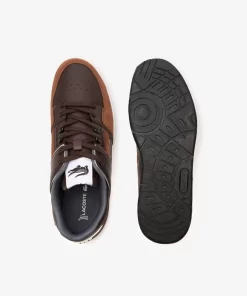 Lacoste Sneakers>Herren-Sneakers Court Cage Aus Verschiedenen Materialien Dk Brw/Blk 257