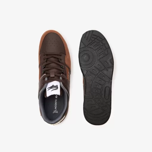 Lacoste Sneakers>Herren-Sneakers Court Cage Aus Verschiedenen Materialien Dk Brw/Blk 257