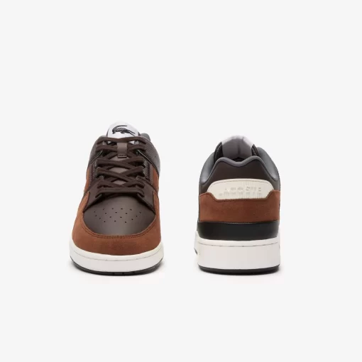 Lacoste Sneakers>Herren-Sneakers Court Cage Aus Verschiedenen Materialien Dk Brw/Blk 257