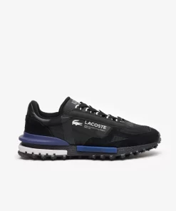 Lacoste Sneakers>Herren-Sneakers Elite Active Aus Textil Blk/Nvy 075