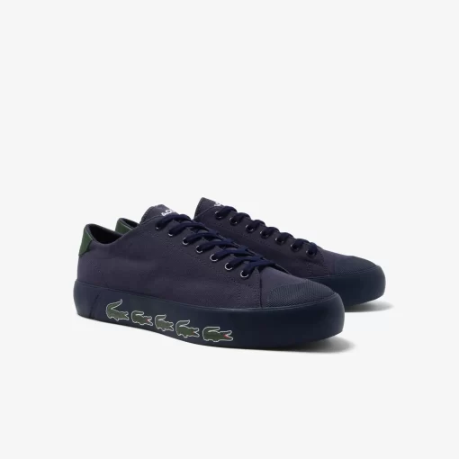 Lacoste Sneakers>Herren-Sneakers Gripshot Aus Textil Nvy/Dk Grn 7B4