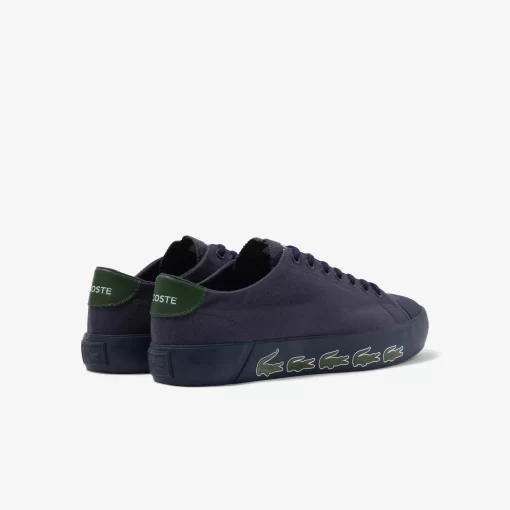 Lacoste Sneakers>Herren-Sneakers Gripshot Aus Textil Nvy/Dk Grn 7B4