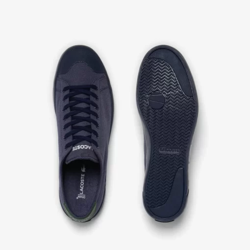 Lacoste Sneakers>Herren-Sneakers Gripshot Aus Textil Nvy/Dk Grn 7B4