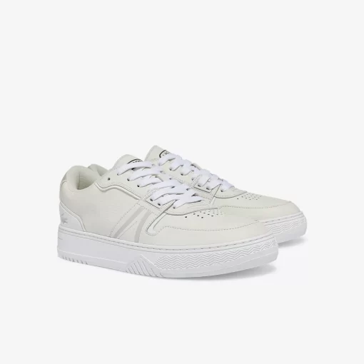 Lacoste Sneakers>Herren-Sneakers L001 Aus Leder Wht/Off Wht 65T