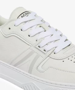 Lacoste Sneakers>Herren-Sneakers L001 Aus Leder Wht/Off Wht 65T