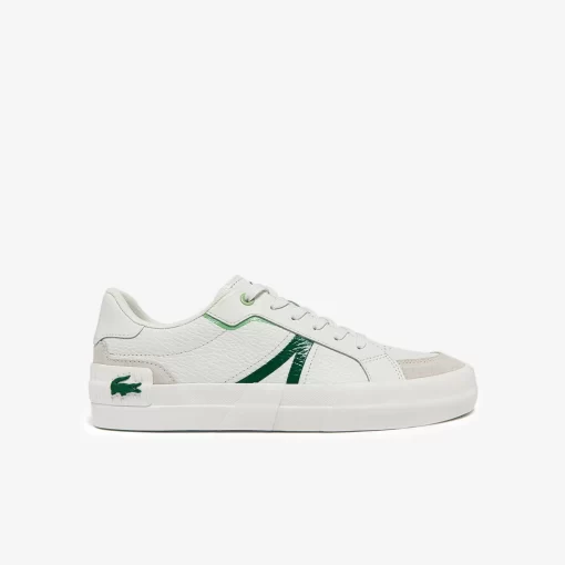 Lacoste Sneakers>Herren-Sneakers L004 Aus Leder White/Green 082