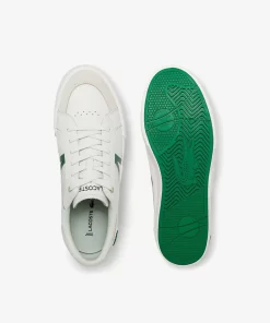 Lacoste Sneakers>Herren-Sneakers L004 Aus Leder White/Green 082