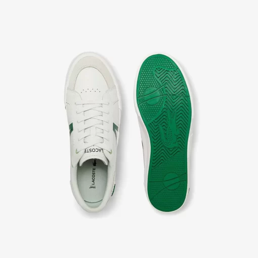 Lacoste Sneakers>Herren-Sneakers L004 Aus Leder White/Green 082