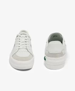 Lacoste Sneakers>Herren-Sneakers L004 Aus Leder White/Green 082