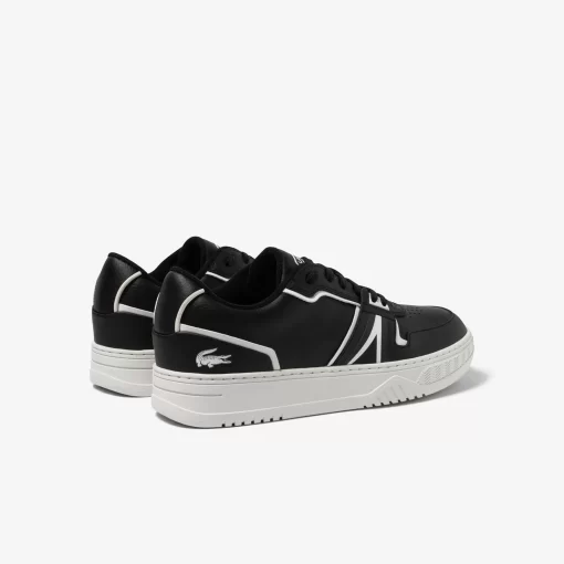 Lacoste Sneakers>Herren-Sneakers L001 Baseline Aus Leder Black White 312