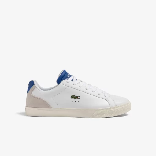 Lacoste Sneakers>Herren-Sneakers Lerond Pro Aus Leder Mit Fersen-Pop Wht/Dk Blue X96