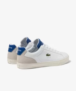 Lacoste Sneakers>Herren-Sneakers Lerond Pro Aus Leder Mit Fersen-Pop Wht/Dk Blue X96