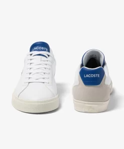 Lacoste Sneakers>Herren-Sneakers Lerond Pro Aus Leder Mit Fersen-Pop Wht/Dk Blue X96