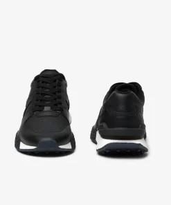 Lacoste Sneakers>Herren-Sneakers L-Spin Deluxe 2.0 Aus Synthetik Black White 312