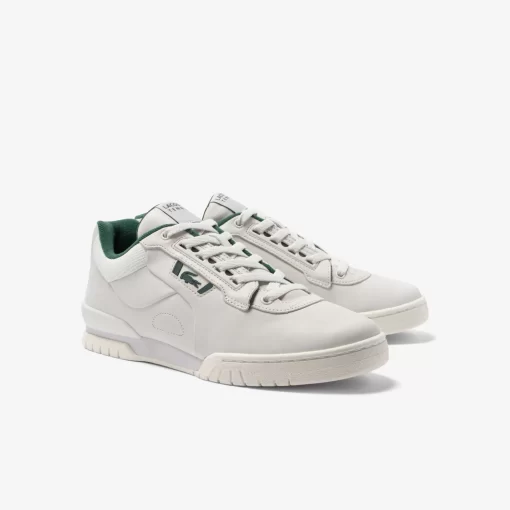 Lacoste Sneakers>Herren-Sneakers M89 Aus Leder Off Wht/Dk Grn 1Y5