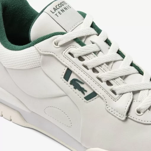 Lacoste Sneakers>Herren-Sneakers M89 Aus Leder Off Wht/Dk Grn 1Y5