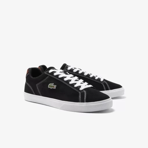 Lacoste Sneakers>Herren-Sneakers Lerond Pro Aus Leder Black White 312