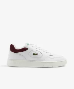 Lacoste Sneakers>Herren-Sneakers Lineset Aus Leder Wht/Burg 2G1