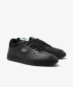 Lacoste Sneakers>Herren-Sneakers Lineset Aus Leder Black / Black 02H