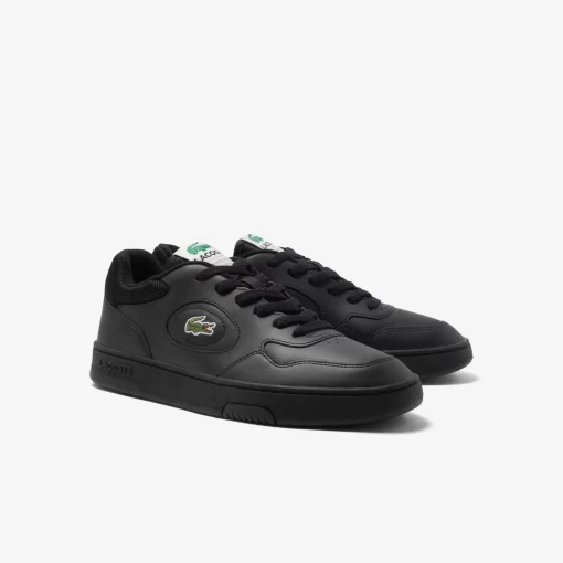 Lacoste Sneakers>Herren-Sneakers Lineset Aus Leder Black / Black 02H