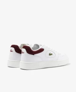 Lacoste Sneakers>Herren-Sneakers Lineset Aus Leder Wht/Burg 2G1