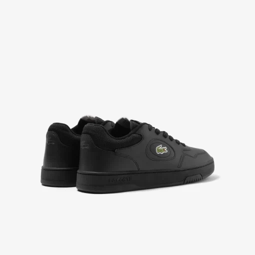 Lacoste Sneakers>Herren-Sneakers Lineset Aus Leder Black / Black 02H