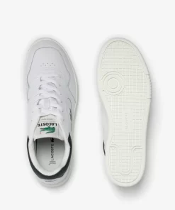 Lacoste Sneakers>Herren-Sneakers Lineset Aus Leder White/Dark Green 1R5