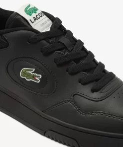 Lacoste Sneakers>Herren-Sneakers Lineset Aus Leder Black / Black 02H