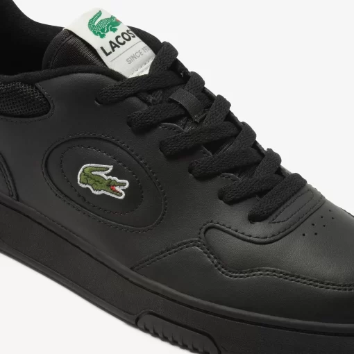 Lacoste Sneakers>Herren-Sneakers Lineset Aus Leder Black / Black 02H