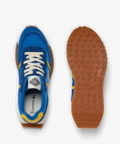 Lacoste Sneakers>Herren-Sneakers L-Spin Deluxe 3.0 Aus Textil Blu/Gum Acl