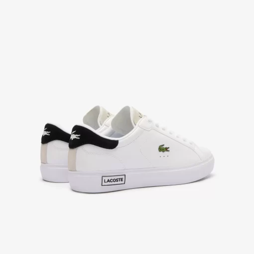 Lacoste Sneakers>Herren-Sneakers Powercourt Aus Leder Mit Logo An Der Lasche White/Black 147