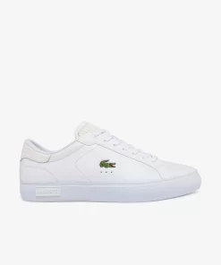 Lacoste Sneakers>Herren-Sneakers Powercourt Aus Poliertem Leder White/White 21G